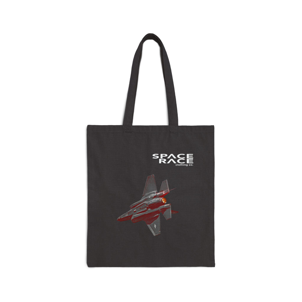 F-35 Cotton Canvas Tote Bag - Space Race Clothing Co.