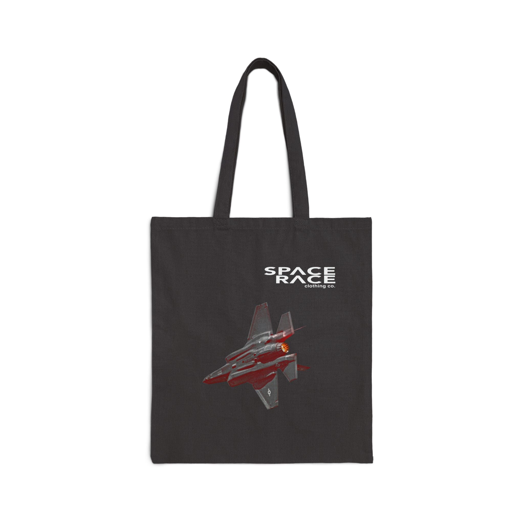 F-35 Cotton Canvas Tote Bag - Space Race Clothing Co.