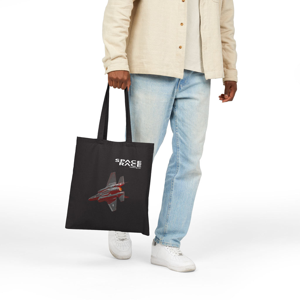 F-35 Cotton Canvas Tote Bag - Space Race Clothing Co.